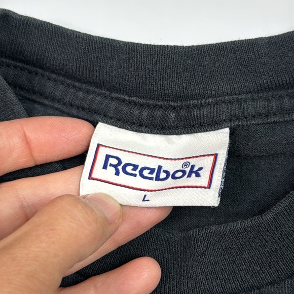Vintage Reebok Blacktop Single Stitch Tshirt Large - Picture 8 of 10